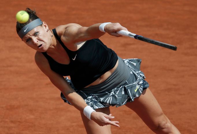 Lucie Šafářová na French Open 2014