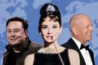 Kvíz: Kde se narodila Audrey Hepburnová a kde Bruce Willis? Uhodněte původ slavných