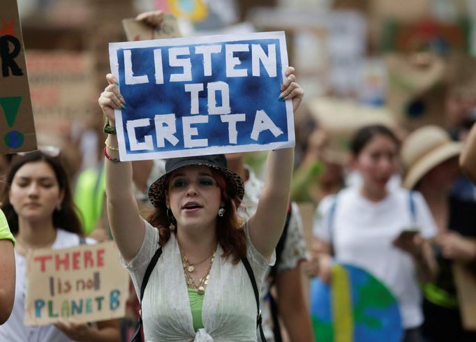 Celosvětové stávky za klima Fridays for Future