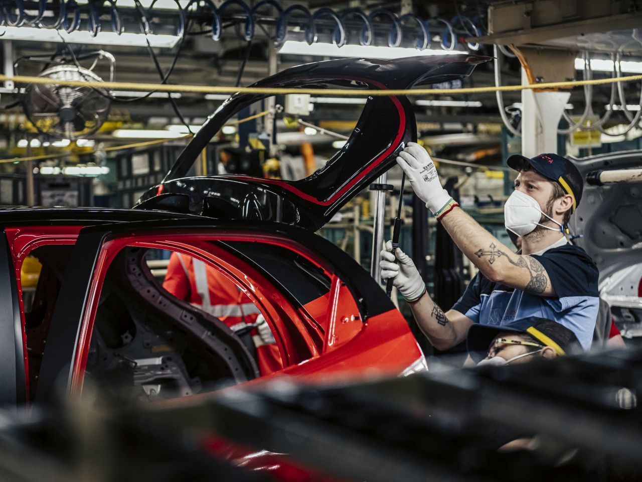 Toyota Yaris výroba továrna Kolín