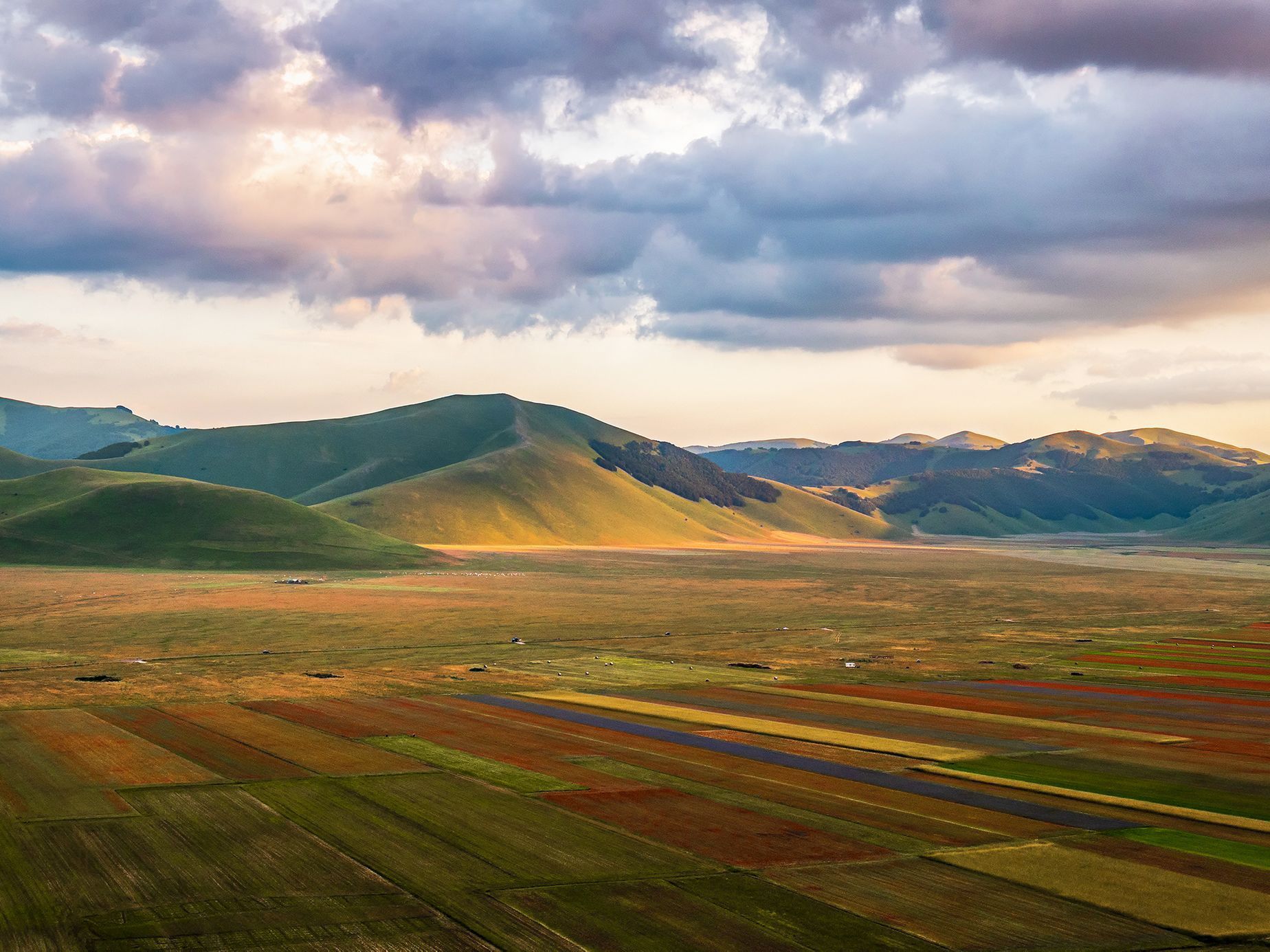 Castelluccio, dva roky po ničivém zemětřesení