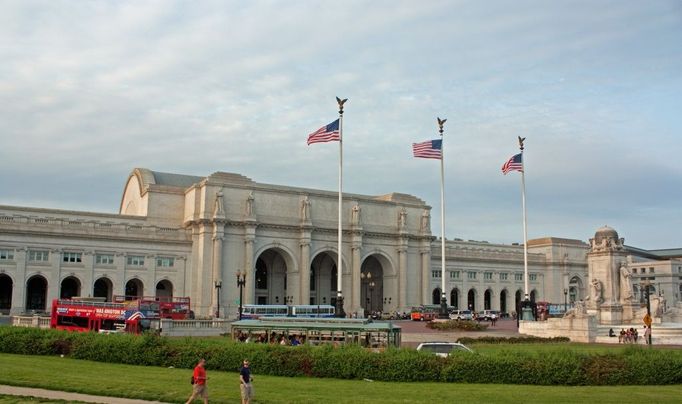 Nádraží Union Station ve Washingtonu.