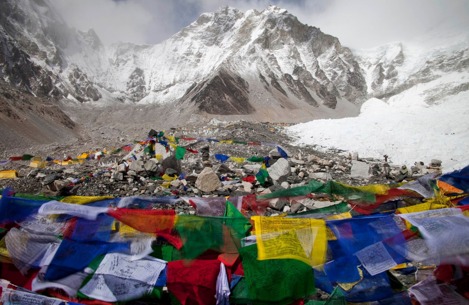 Mount Everest - základní tábor