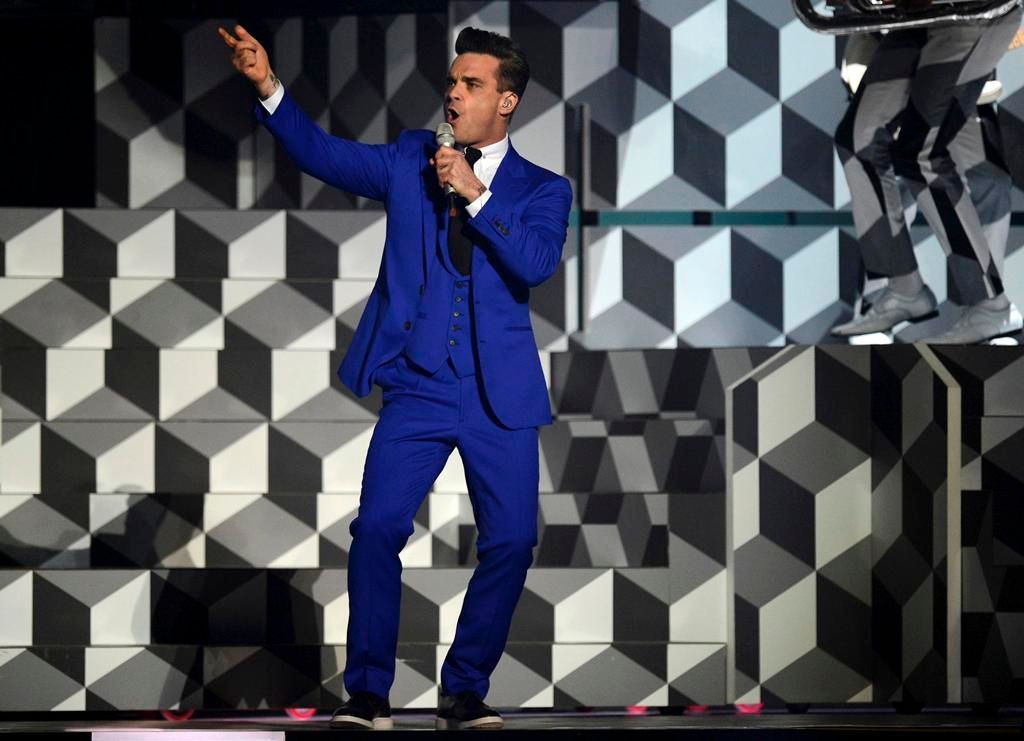 Brit awards Robbie Williams