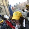 Demonstrace odborů