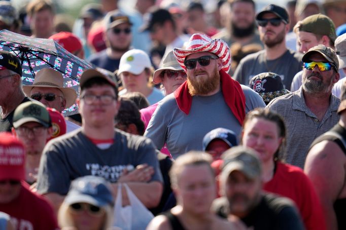 Předvolební mítink Donalda Trumpa, který hostilo město Butler ve státě Pensylvánie