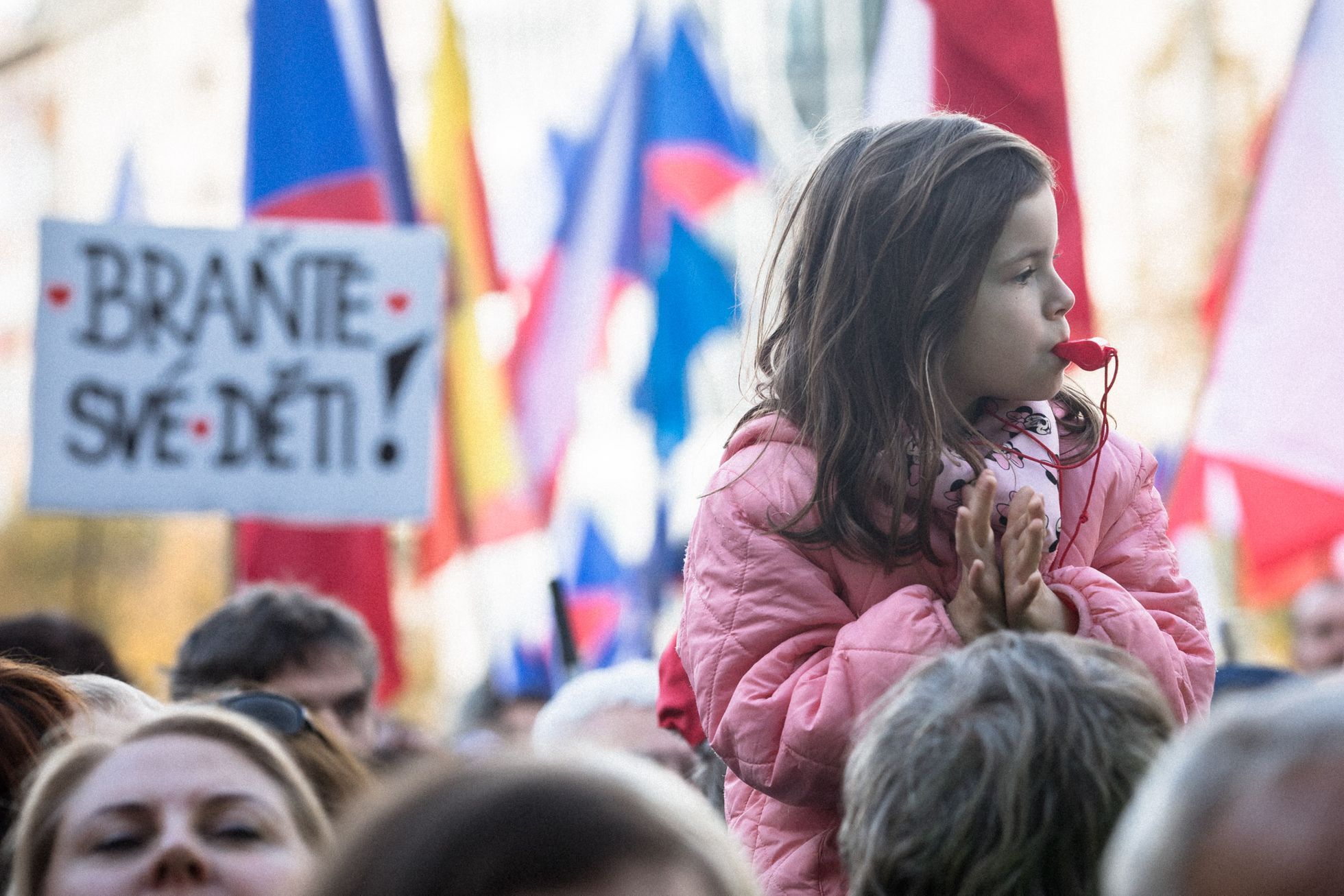 Protivládní demonstrace za demisi vlády 28. října 2022, Václavské náměstí