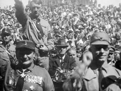 Sraz německých nacistů v Norimberku koncem 20.let