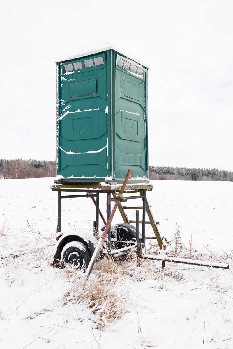 Lovec posedů / Fotogalerie / Posedy jak je určitě neznáte. Nechte se uhranout géniem myslivecké tvořivosti