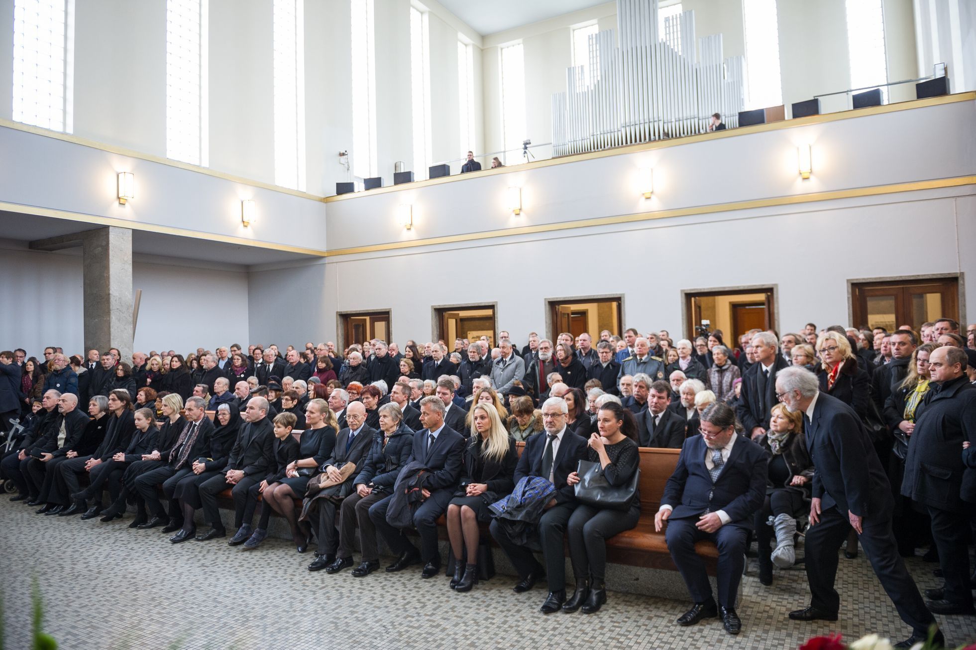 Poslední rozloučení s Lubošem Dobrovským