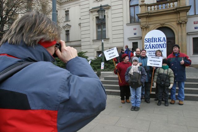 Demonstrace odborů