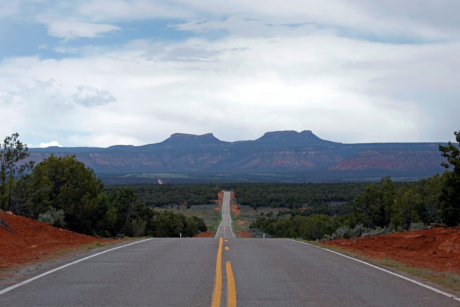 Bears Ears, the twin rock formations which form part of Bears Ears National Monument