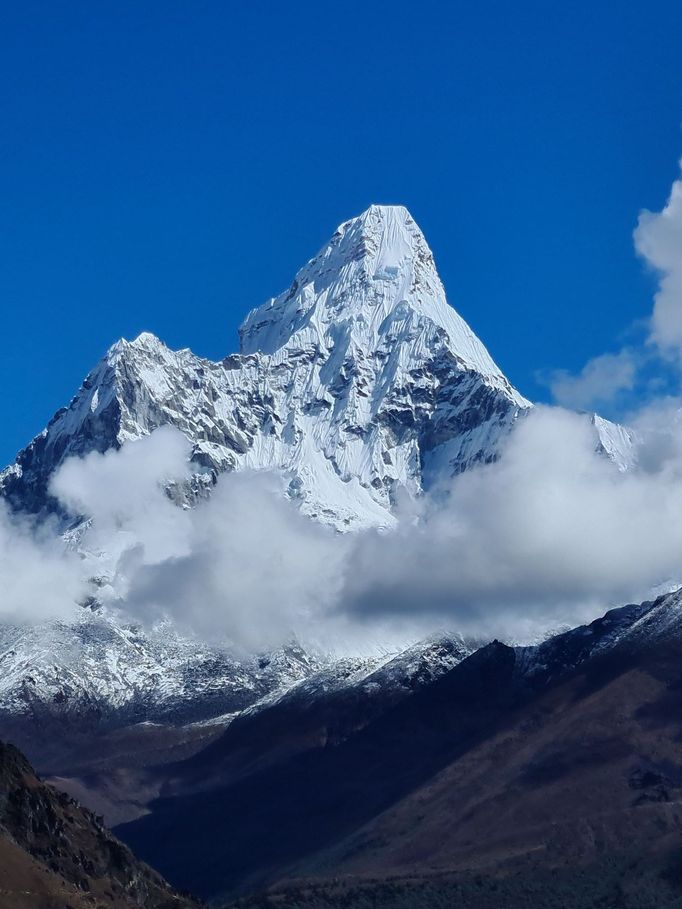 Jan Trávníček na Ama Dablam 2021