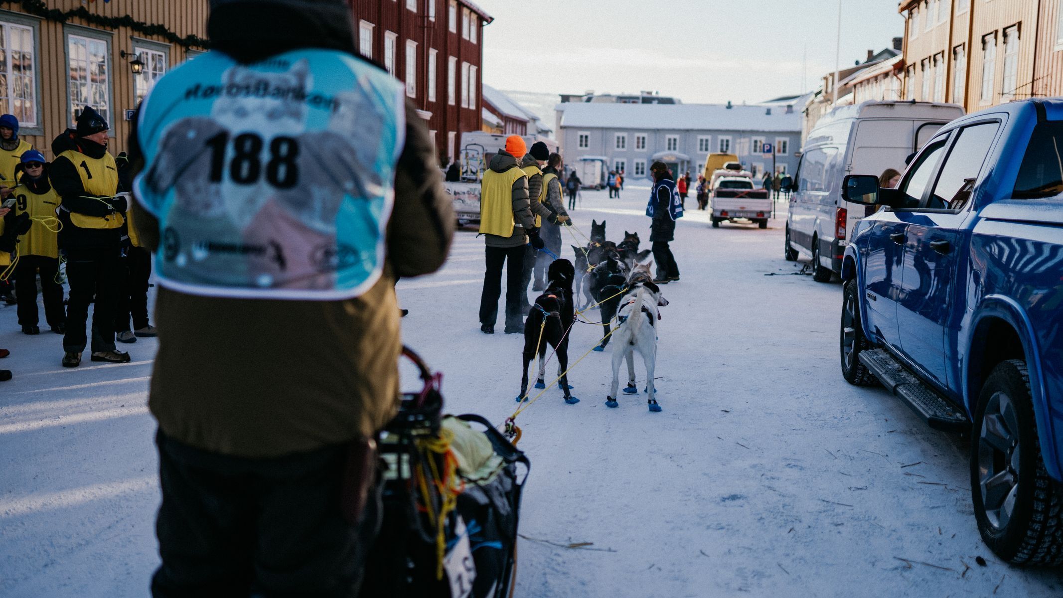 femundlopet psí spřežení mushing norsko