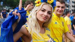 Euro 2016: Ukrajinská fanynka