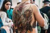 Součástí festivalu se rovněž stala soutěž o nejlepší tetování.