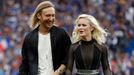 Euro 2016 - slavnostní zahájení - David Guetta a Zara Larssonová