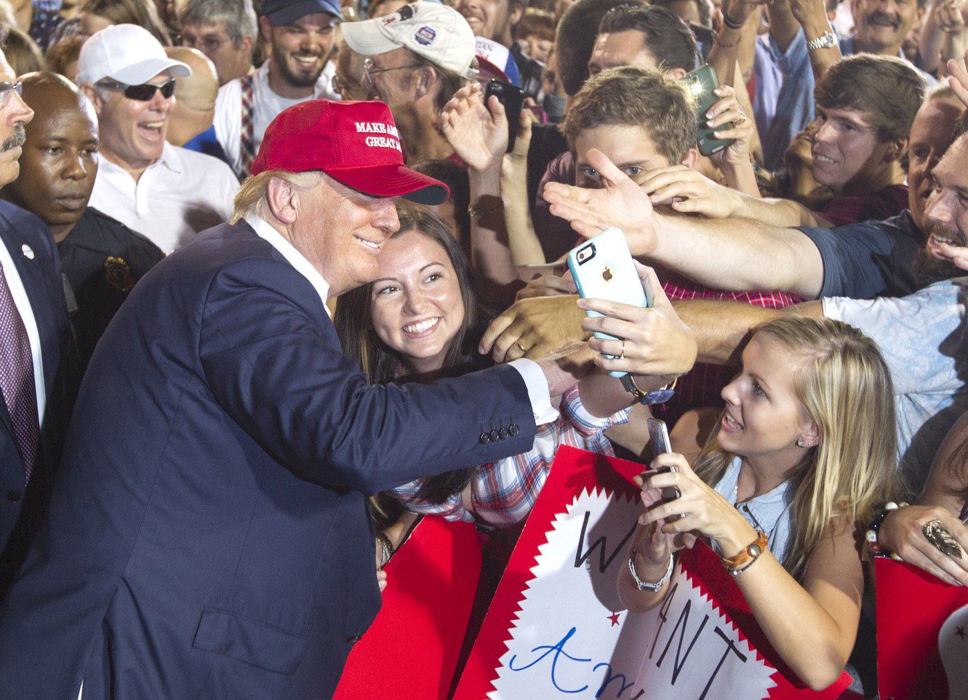 Donald Trump, MAGA, basebalová čepice
