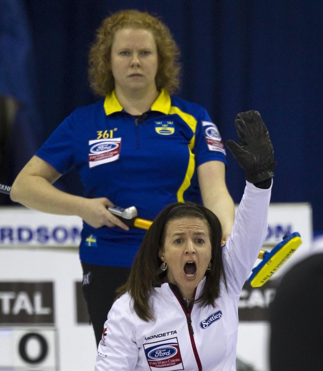 MS žen v curlingu: Kanada - Švédsko