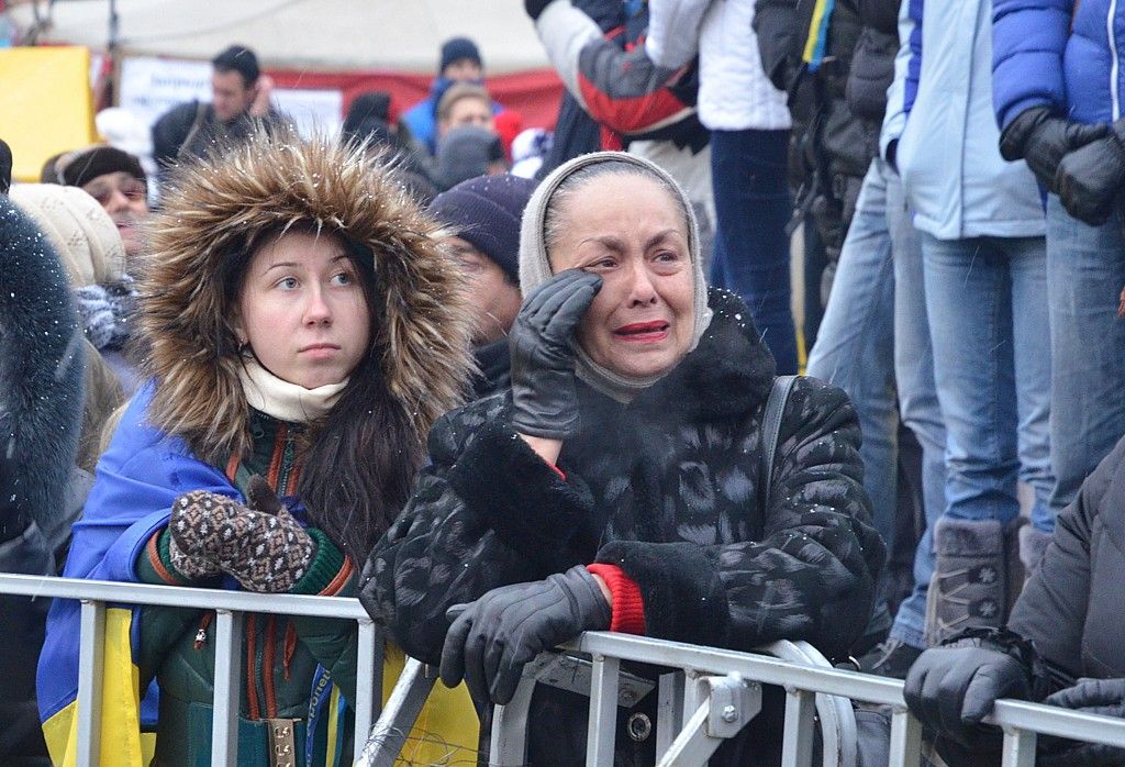 Demonstrace v Kyjevě