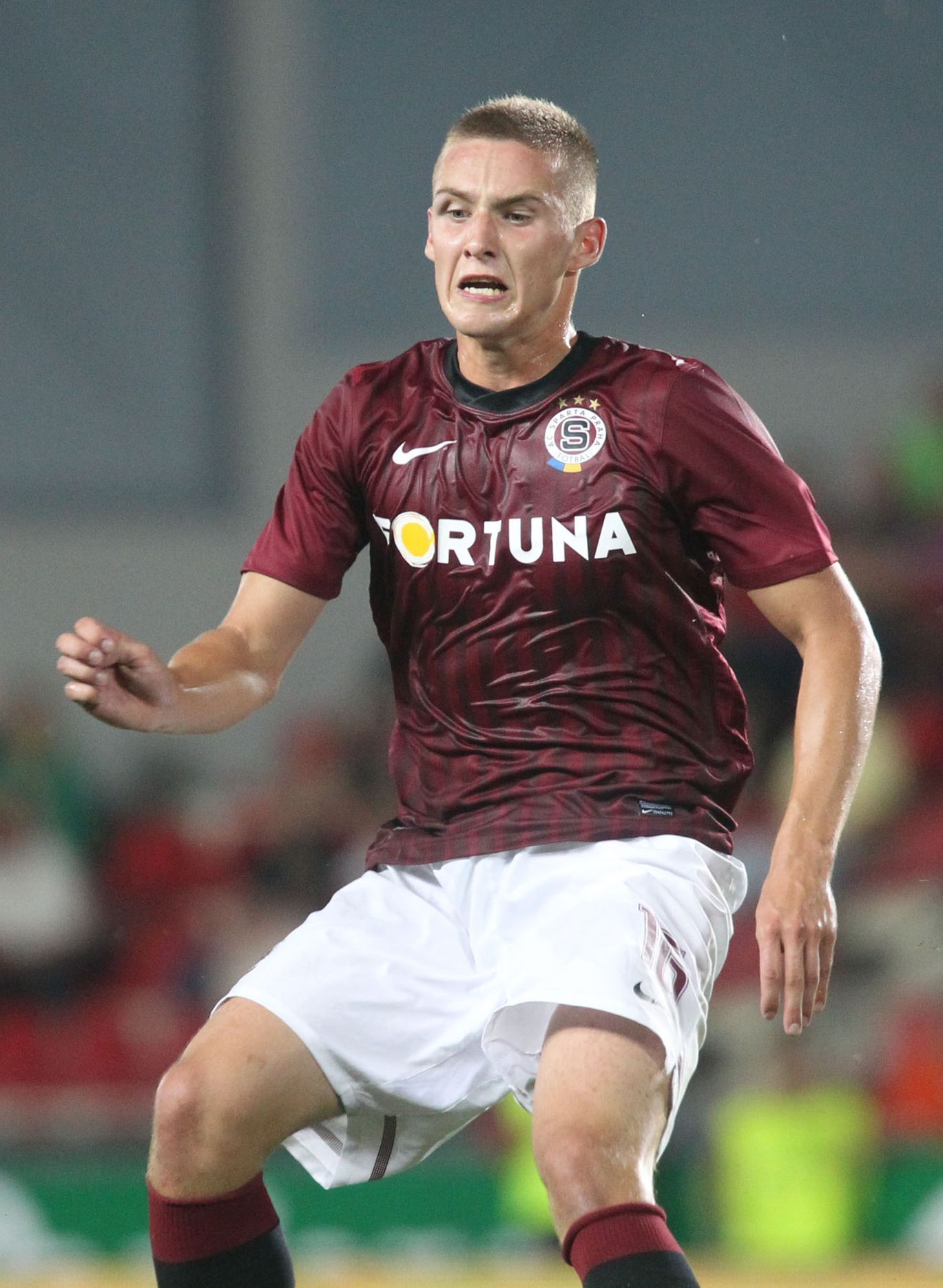 Fotbalista klubu AC Sparta Praha Pavel Kadeřábek.