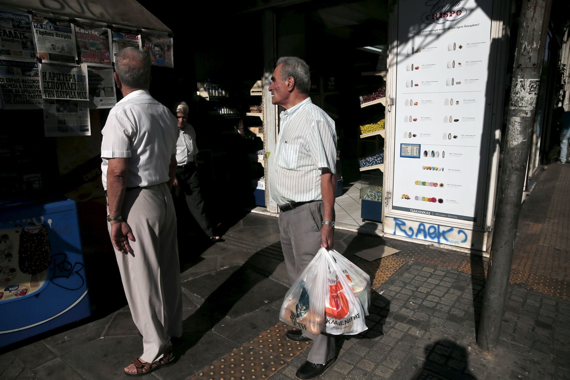 Řecká krize: život v Aténách