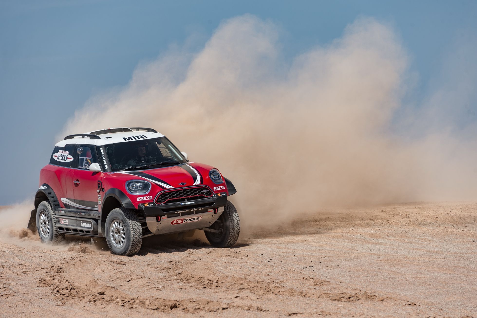 Mini JCW Rallye testování v Maroku