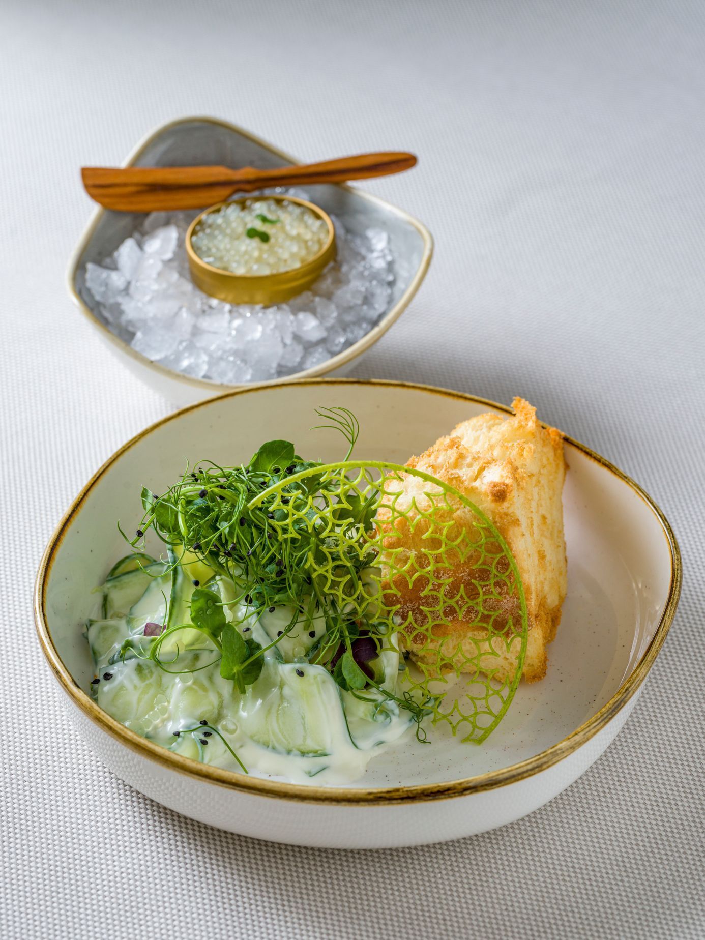 Restaurace Monastiq v hotelu Mandarin Oriental