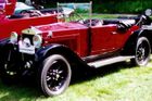 Model 509 (na fotografii ve verzi Spider) představil Fiat v roce 1925. Měl motor o obsahu necelého litru a za čtyři roky se vyrobilo 90 tisíc kusů.