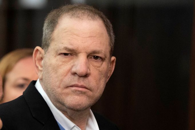 Harvey Weinstein u soudu v New Yorku