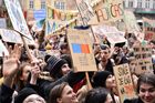#fotoreport: Nejsme záškoláci. Studenti stávkovali proti klimatické změně