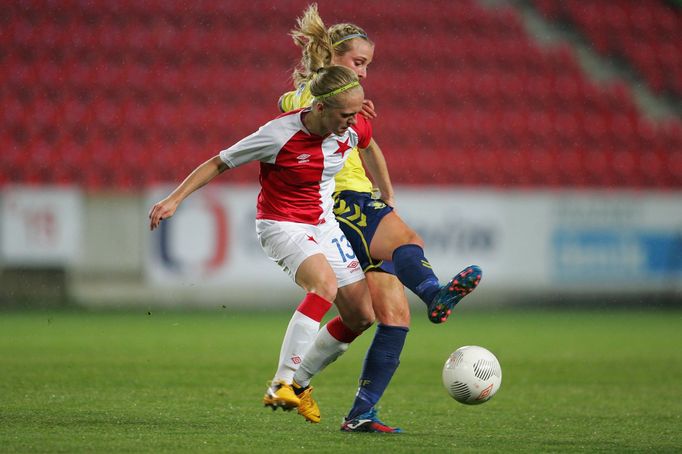 Liga mistrů žen: Slavia - Bröndby: Jitka Chlastáková