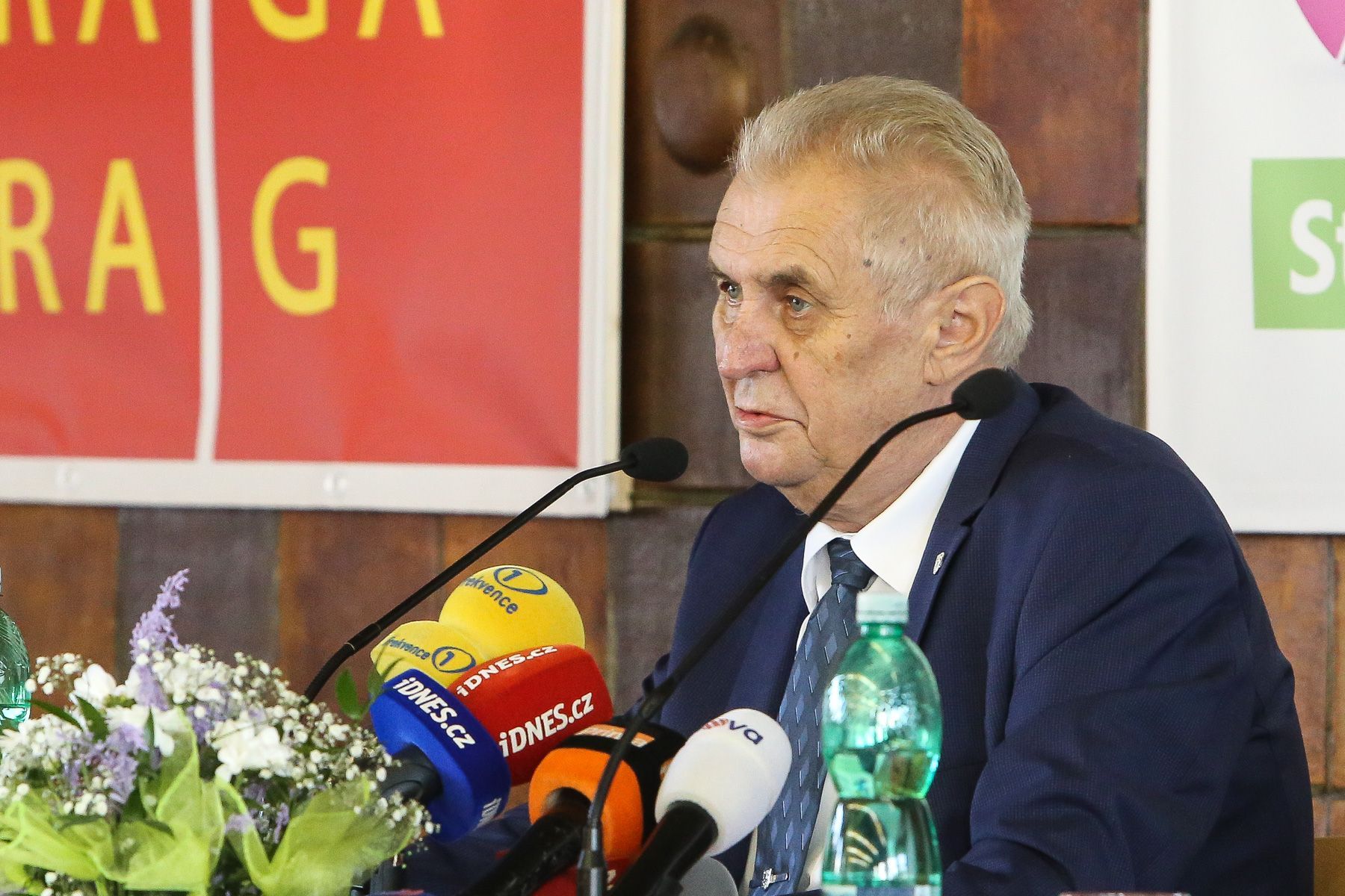 Miloš Zeman zahájil školní rok na Akademii řemesel Praha - Střední škole technické v Praze