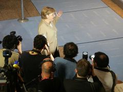 Nejvíce pozornosti na sebe pochopitelně strhla německá kancléřka Angela Merkelová, která jednání v Bruselu povede.