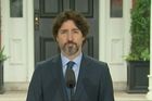 Smutný hit internetu. Kanadský premiér 21 vteřin mlčel po dotazu na Trumpa