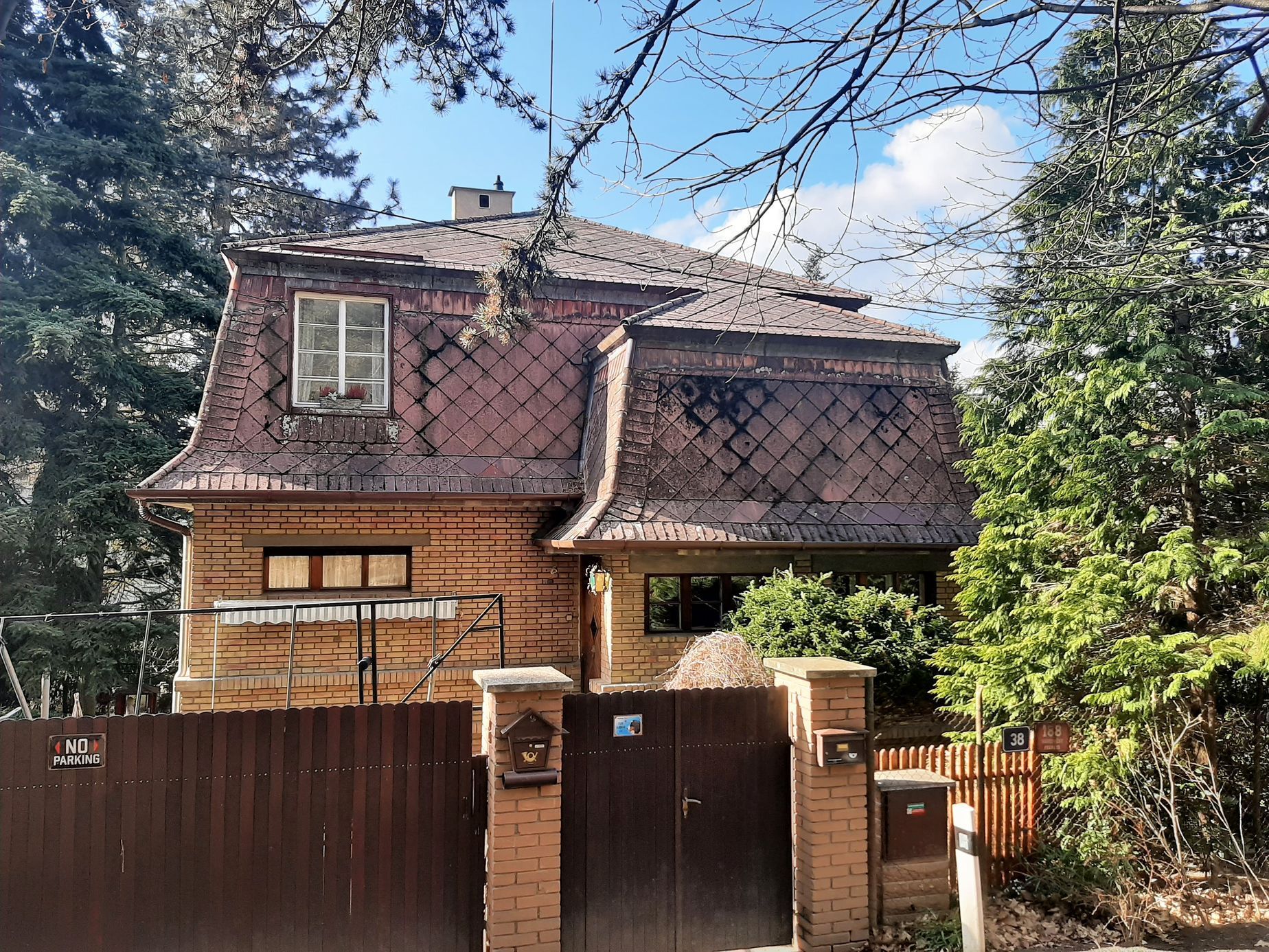 Hodkovičky, vila