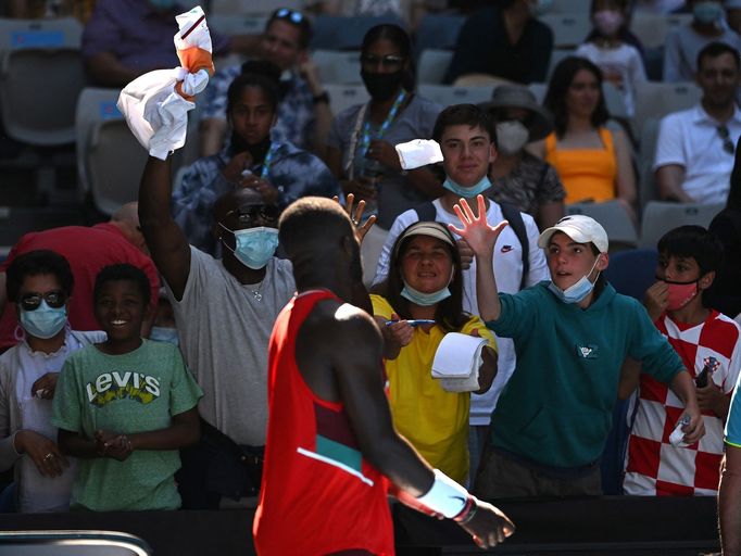 Australian Open 2022, 4. den (Frances Tiafoe)