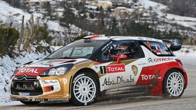 Sébastien Loeb je monackým suverénem a jede si pro šestý triumf v této rallye.