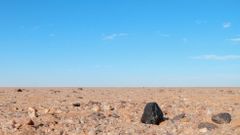 Meteorit s diamanty v poušti v Súdánu