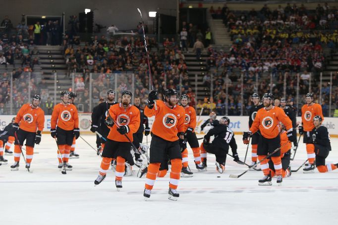 NHL Global Series 2019, Prague, Philadelphia Flyers - Chicago Blackhawks: Jakub Voráček