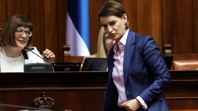 Nová srbská premiéra Ana Brnabičová.
