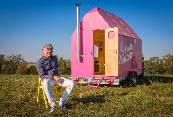 Magenta Tiny House