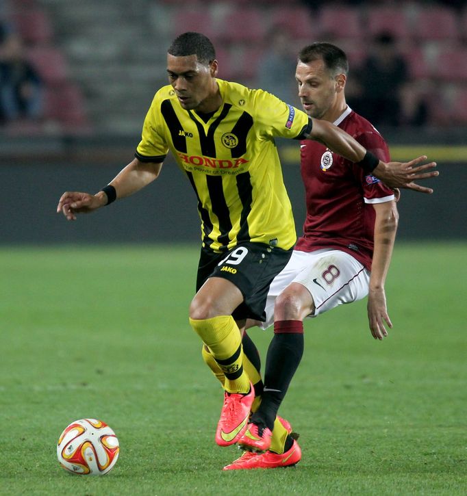 EL, Sparta - Young Boys Bern: Marek Matějovský - Guillaume Hoarau