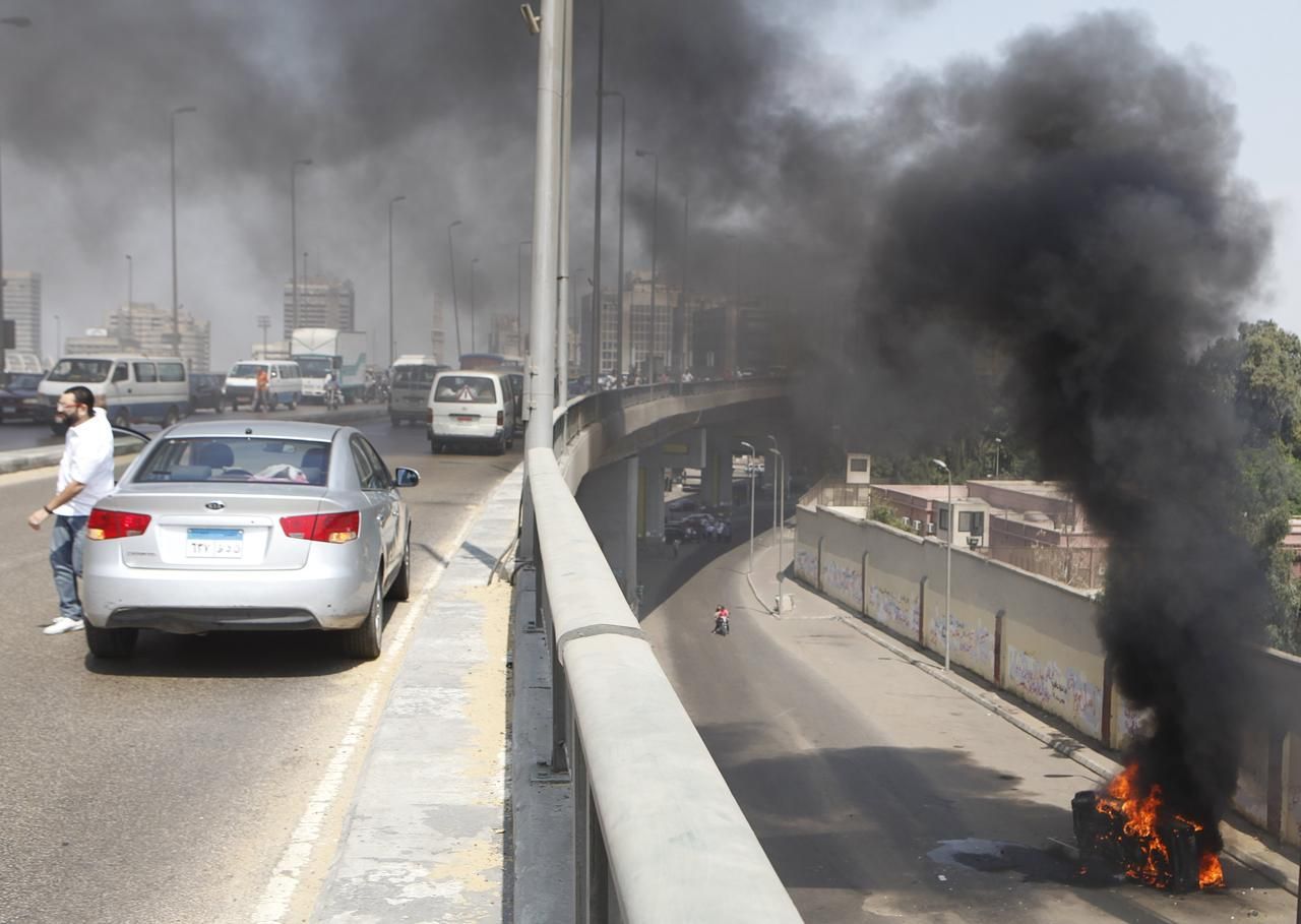Egypt - zásah proti demonstraci Mursího stoupenců
