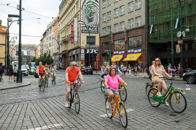 Adaptační proti změně klimatu v Praze.