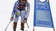 Lindsey Vonnová měla po sjezdu své druhé zlato na šampionátu nadosah. Jenže slalom zhatil všechny naděje.