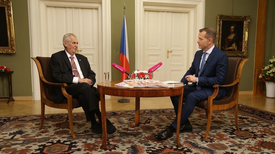 Miloš Zeman a Jaromír Soukup