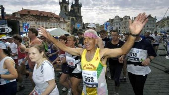 Pražský maraton.