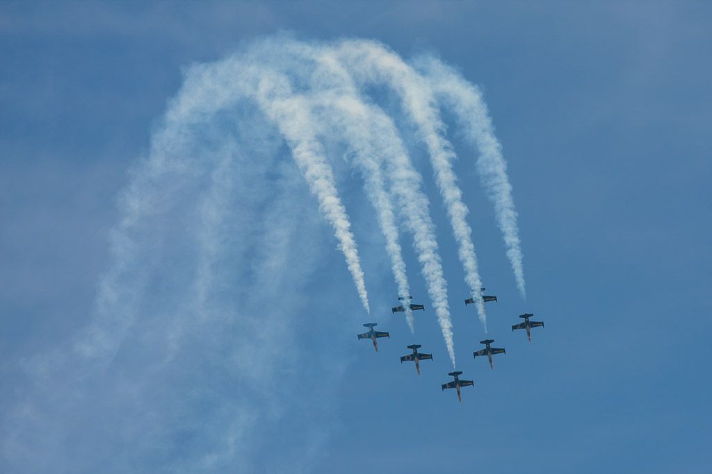 Letecká show CIAF 2013