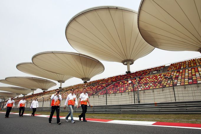 Formule 1, GP Číny: Adrian Sutil (Force India)